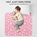 BEAUTYZOO 6 Pack Washable Pee Pads for Dogs, Reusable Puppy Pads for Potty Training, Waterproof Super Absorbent Whelping Pads Mats Non Slip Against Urine for Small Medium Dogs Cats, 16
