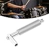 Knurled Drum Wrench, Drum Tuning Key for Drums and Gongs, Metal Drum Key Tool with Teeth Design, Universal Size Easy - Use Musical Instrument Accessory (WE21 Silver) #4