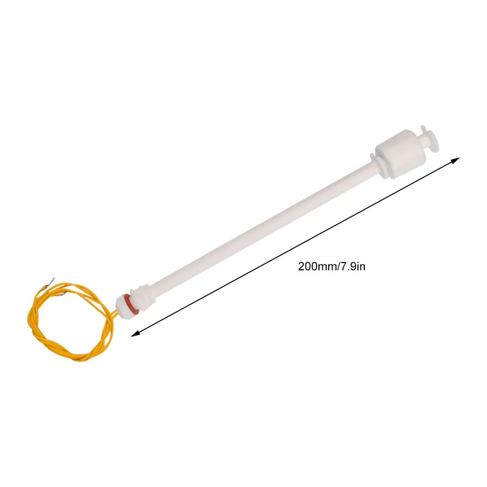 DC 0-110V Sensore di interruzione a sfera galleggiante 75mm-1m PP(200MM)