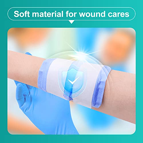 Dimora Super Absorbent Dressings For Wound Care, 4"X4" Nonstick Gauze Pad With Ultrasorb Polymer For Drainage And Fast Healing, 10 Packs #TOP3