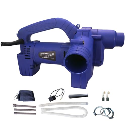 JMOZHCD Riempitrice elettrica da 1200 W, soffiaggio e aspirazione a Doppio Scopo con Regolazione della velocità del Vento a 6 Marce, per Fabbrica