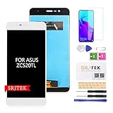 Screen Replacement for Asus ZenFone 3 Max ZC520TL 5.2' LCD Display Touch Digitizer Panel Full Assembly (White)