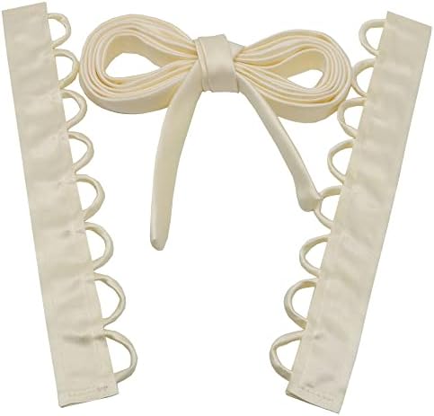 LHZHLE Corset Back Kit Replacement Adjustable Satin Wedding Dress Loops Lace Up for Prom Dress