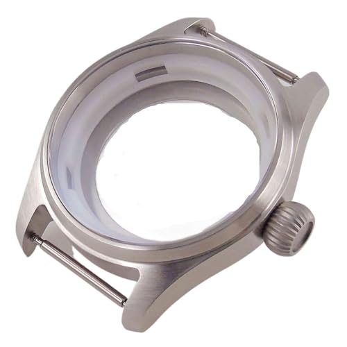 1�� 36mm/39mm �p�C���b�g�R���N�V���� �E�H�b�`�P�[�X �T�t�@�C�A�K���X 200m �h�� �K���X�o�b�N NH35 NH36 ETA2824 PT5000 ���[�u�����g�p(Case B,39mm fit ETA2824)