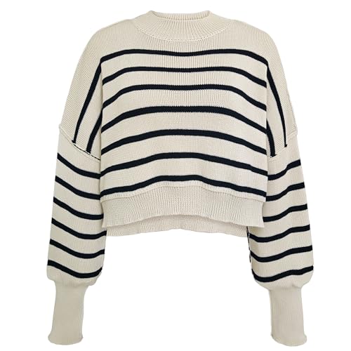 Chandail manches longues en tricot pour vos sorties en ville