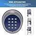 CO-Z Security Wireless Automatic Code Entry Gate Keypad Remote Operator Panel Control for Sliding Gate Opener Motor