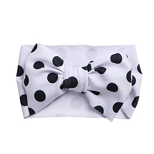 Kidocheese Big Bows Baby Girl Headbands With Bows Elastics Nylon Hairbands Oversized Head Wraps Large Hair Bow Hair Accessories For Baby Girls Newborn Infant Toddlers Kids #TOP6