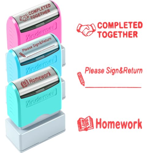 MotiMind 3-Piece Teacher Stamps Set
