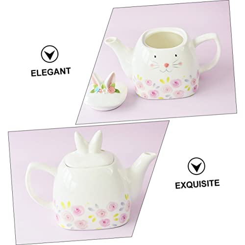Théière lapin en céramique pour votre table de Pâques festive - 7
