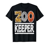 Zookeeper Safari Costume Adult Kids Animal Print Zoo Keeper T-Shirt
