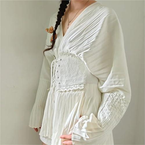 Elegant Ladies Corset Belt Female Elastic Lace Cummerbund Tie Rope Accessories for Women Dress coat Waistband4