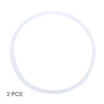 Anello Di Tenuta In Gomma Per Spremiagrumi, 3/6 Pezzi Di Guarnizioni Di Ricambio Per Anello Di Tenuta In Gomma Bianca Adatte Per Frullatore Magic Bullet 250W, Lama Piatta O A Croce, Guarnizioni(3