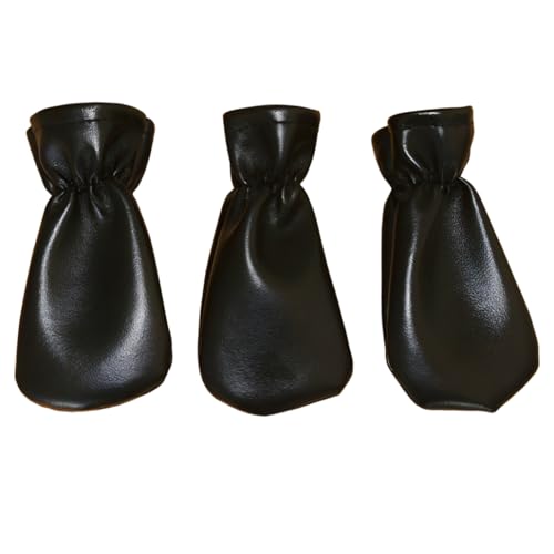 Piano Pedal Cover Set, 3 Piece Anti-scratch Protective Case, Black