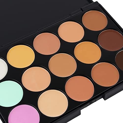 LaRoc ® 15 Shades Colour Concealer Contour Contouring Cream Makeup Face Correction Foundation Palette Kit Makeup Set MUA Professional Ideal for Daily Use