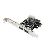 Esta tarjeta de expansión pci express usb 3.0 permitirá a los usuarios agregar dos puertos USB 3.0. Compatible con PCIE X1 / X4 / X8 / X16 slot.