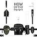 INTEY Customized Metal Detector Pinpointer Kit-360°Scanning,IP66 Water Resistant,3-LED Detection Display&Vibration Response-Handheld Metal Detector with 3 Accessories(Belt Holster,Waist Bag&Shovel)
