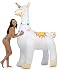 Vickea Giant Inflatable Unicorn Sprinkler, Summer Party Fun for Kids and Adults