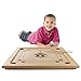 Carrom Board Game Classic Strike and Pocket Table Game with Cue Sticks, Coins, Queen and Striker for Adults, Kids, Boys and Girls by Hey! Play!