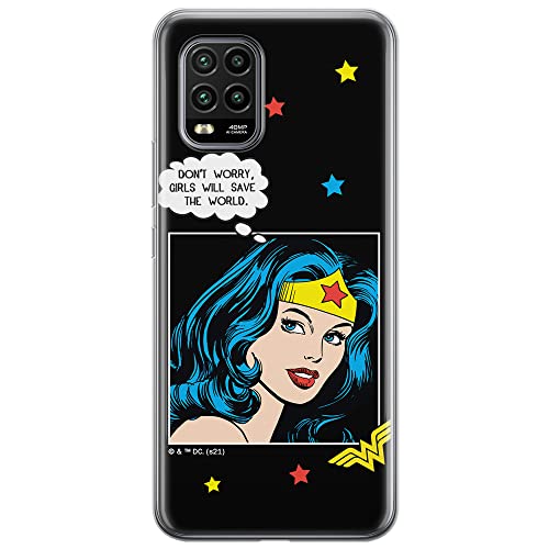 ERT GROUP mobile phone case for Xiaomi MI 10 LITE original and officially Licensed DC pattern Wonder Woman 028 optimally adapted to the shape of the mobile phone