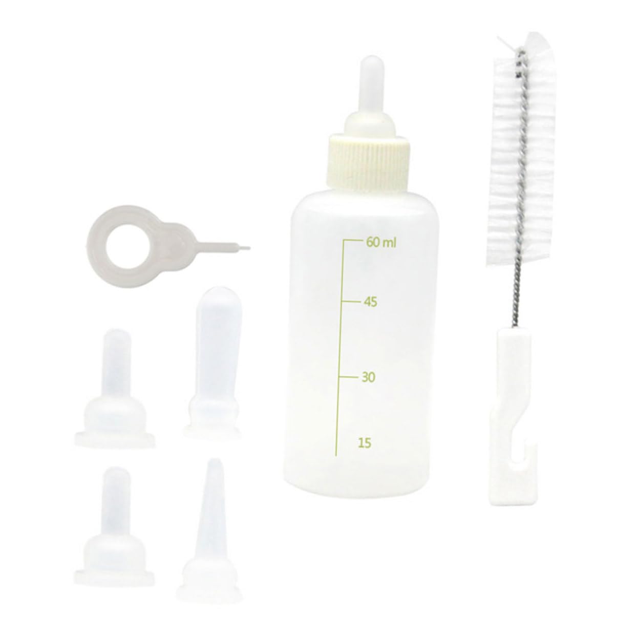 SEWOART Small Pet Nursing Bottles Silicone Feeding Bottles for Puppies Kittens Rabbits Milk for Puppies