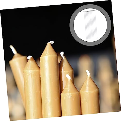 Mechas de algodón para hacer velas, pack de 100 unidades miniatura 5
