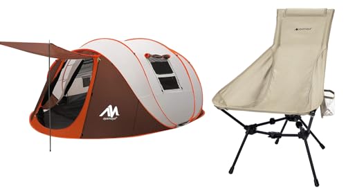 Carpa Pop Up para 6 Personas con Sillas Plegables
