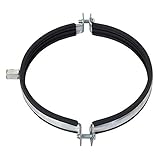 Ø 160mm Rohrschelle Wickelfalzrohr Dichtung Gummidichtung Halterung Halter Rohr Lüfter
