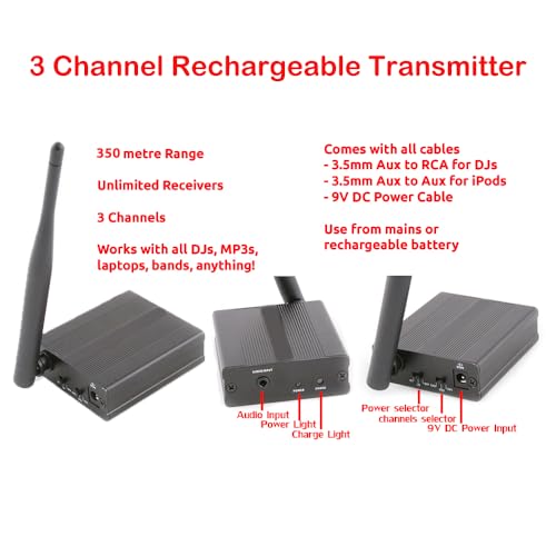 Ayvvpii Factory Sell Silent Disco Led Headphone Complete System thumb #6