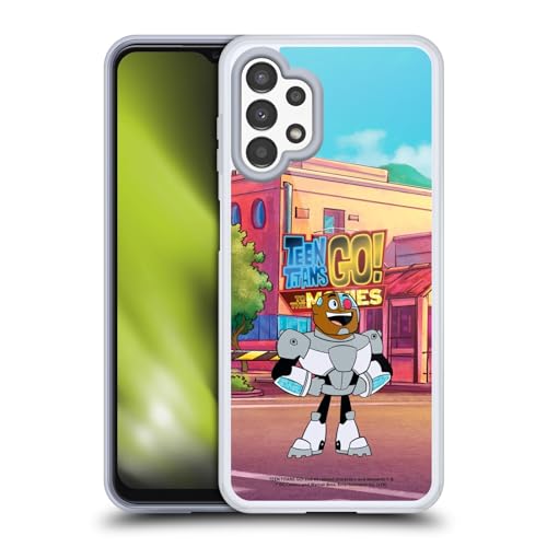 Carcasa Cyborg Teen Titans Go Galaxy A13 funda gel suave Head Case Designs