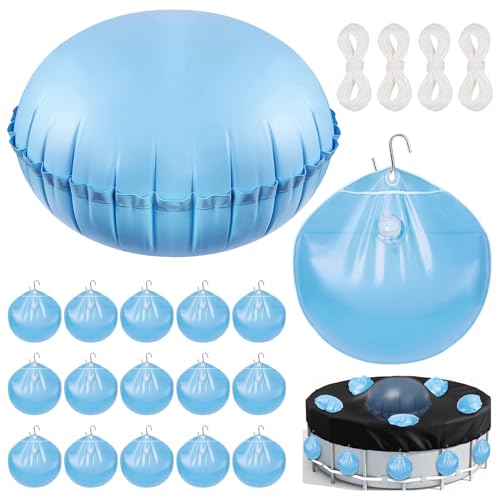 Almohadas para piscina 5Ft con 16 pesos para cubierta miniatura 1