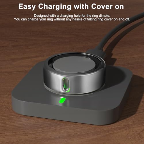 Protège Oura Ring Gen 4 contre les rayures avec coque de charge taille 8