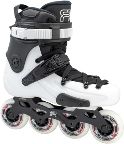 SEBA Freestyle Skates FR3 80 Sskfr380-BK Rollschuhe, Erwachsene, Unisex, Schwarz (Schwarz), Größe 41