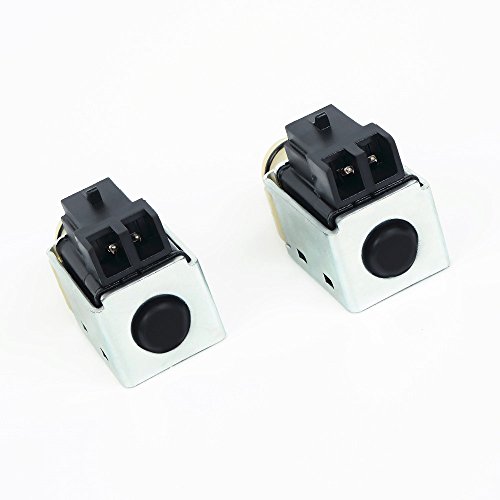 4L60E Transmission Shift Solenoid Valve Set For Gm Chevrolet Buick Transmission 1-2 2-3 A & B Shift Replace 24230298 Oem (2Pcs) #TOP6