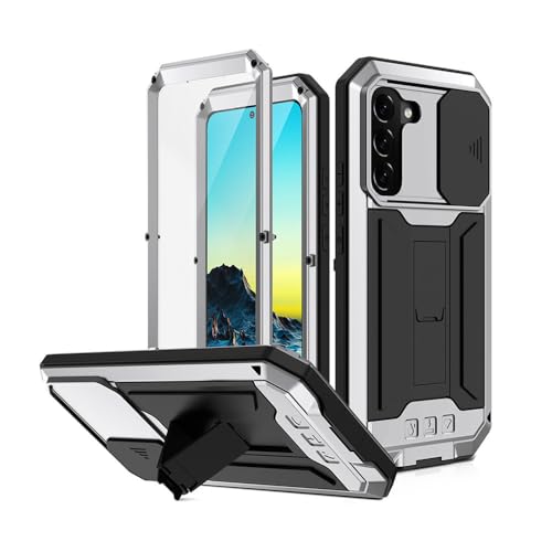 Samsung S22 S23 S24 S25 Ultra S22 S23 S23 S24 S25 Plus�p���ȃA���~�j�E�����^���ϏՌ��d�b�P�[�X�A�~���^���[�w�r�[�f���[�e�B�X�N���[�������Y�ی�n�[�h�J�o�[�A�V���o�[�ASamsung Galaxy S2