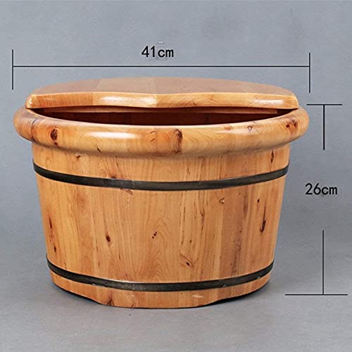 Spa de pies de madera con tapa y espuma gruesa miniatura 2