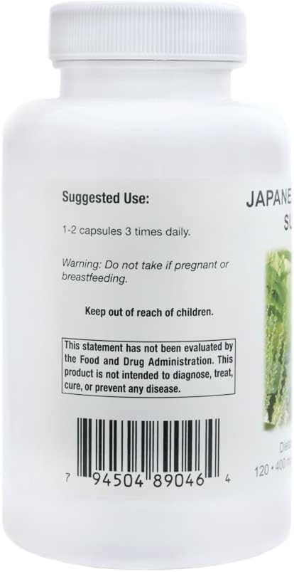 Supreme Nutrition Japanese Knotweed Supreme, 120 Pure Polygonum cuspidatum Vegetarian Capsules - Image 2