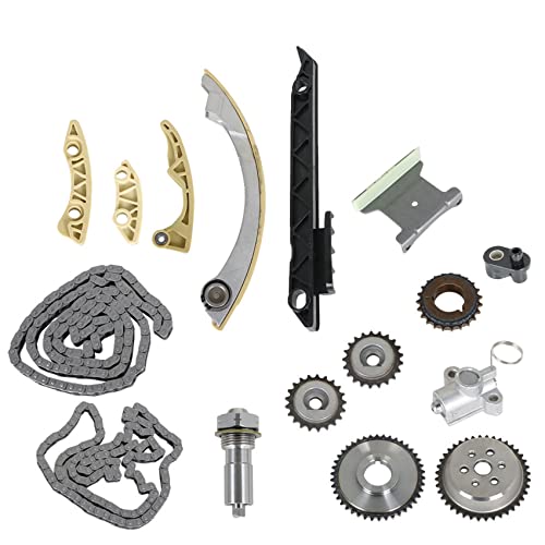 labwork Timing Chain Kit 9-0753S Replacement for Chevy Equinox L4 2.4L 2010-2015 Replacement for Saturn Vue L4 2.4L 2008-2009