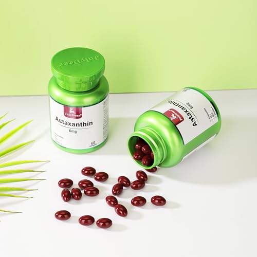 image for JulyDeer Astaxanthin丨Vitamin E丨Nicotinamide丨EGT丨GSH 5 in 1 Com