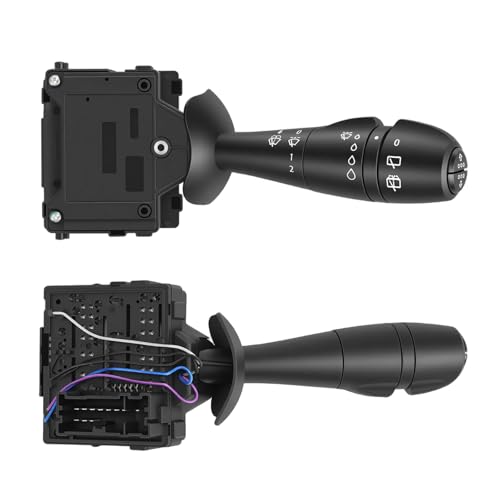 Commodo essuie glace Clio 4 Trafic 3 commande au volant 13 pins 251696