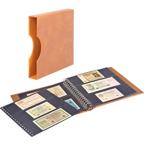 Album pour billets de banque LINDNER de qualite superieure avec etui de rangement