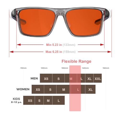 Image of HD Premium Sleep Glasses P1AS 99.9% Blue Light Blocking Gaming Computer Screen Glasses Reduce Eyestrain & Glare High Contrast Definition UV580 nm