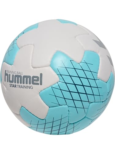 hummel hmlSTAR Handball Trainingsball weissblau, 2 Ohne Geschlecht