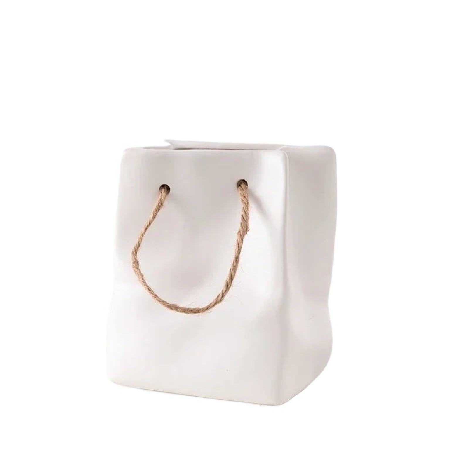 Flower Holder Nordic Ceramic Vase Decoration Arrangement Table Decoration For Centerpiece(White)