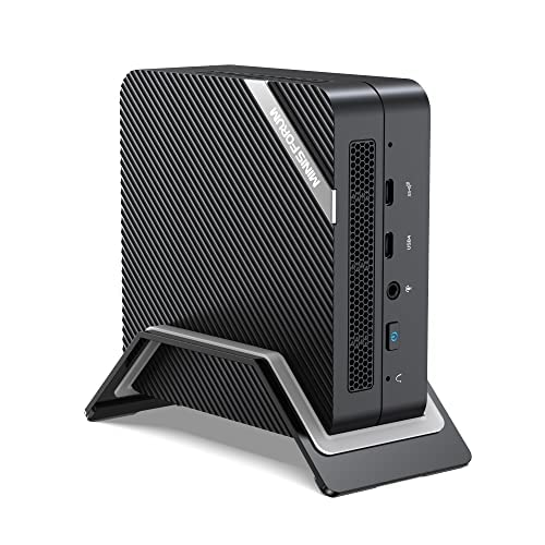 Image of MINISFORUM Venus Series UM773 Lite Mini PC AMD Ryzen 7 7735HS, up to 4.75GHz 32GB DDR5 1TB PCIe4.0 SSD AMD Radeon 680M Mini Computer, 2 x HDMI,1x USB4,5X USB Ports,WiFi 6,BT5. 2