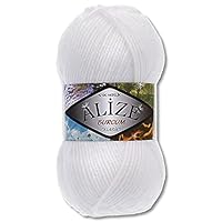 Alize Burcum Batik (4341) - 5 Gomitoli Di Lana Da 100 G, 100