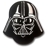 NeatPatch Darth Vader Patch Embroidered Iron on Logo Boba Fett Mandalorian Crest Aemor Bounty Hunter Jedi Order Assault Walker ATAT at-at R2D2 Galactic Republic Rebel Alliance Blk Stormtrooper