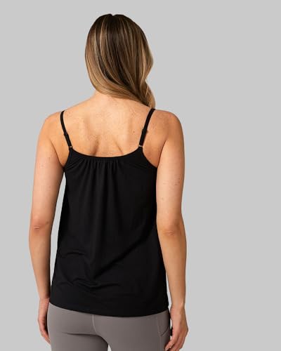 32 Degrees Women's Cool Flowy Bra Cami | with Built-in Cups | Relaxed Fit | Adjustable Spaghetti Strap4