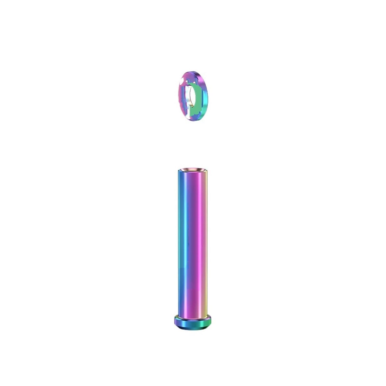 étrier de Frein Étrier de Frein Avant et arrière pour vélo de Route, écrou de Pivot de Frein C, vis de Fixation avec rondelle M6 x 10/15/20/25/30/40 mm(Rainbow 30mm)