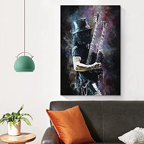 Toile Tableau Slash grand format 60x90 cm impression artistique