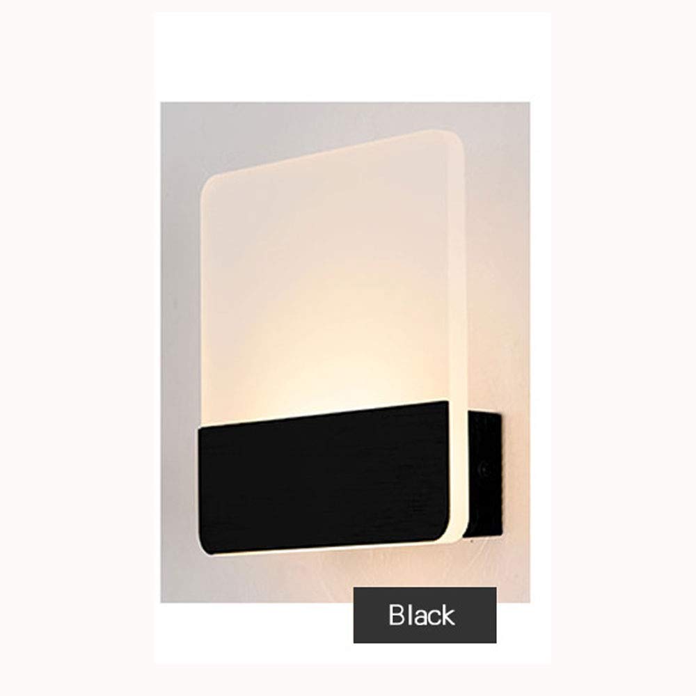 Lámpara de pared interior para pasillo acogedor juego de 2 focos LED decorativos blanco cálido 6